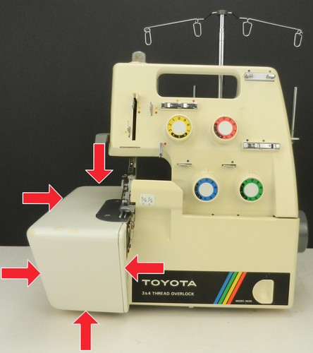 Toyota 6600 overlock - overlock, serger