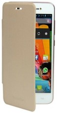 Custodia PER SMARTPHONE Mediacom M-S470BFC S470 638524 BEIGE .NUOVA