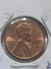 US One Cent, 1968-S, Lincoln
