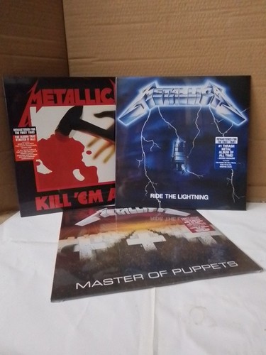 Metallica vinili master - metallica, 3