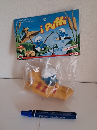 Puffi smurfs zattera - smurfs,