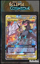 Carte Pokémon Reshiram et Zekrom GX 157/236 SL12 Eclipse Cosmique Soleil & Lune