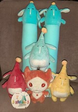 Rarissimo set 6 peluche ELEBITS Konami 2006 Eledees Japan Nintendo Wii