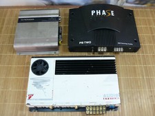 3X AMP FOR REPAIR: AUDIO SYSTEM F4-240 + PIONEER GM-X402 + PHASE LINEAR PB TWO.
