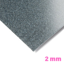 Lamiera in Acciaio Zincato Spessore 2 mm Antiruggine Robusta Taglio Su Misura