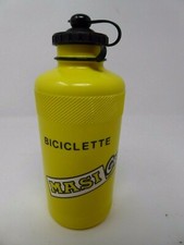 Bottiglia d'acqua vintage NOS ALE Masi Milano gialla nera Gran Criterium rara B