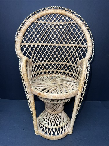 Sedia vintage rattan con - sedia,