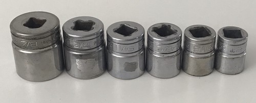 Piece 8 snap on - piece, 1/2’-7/8”