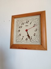 orologio da parete in legno