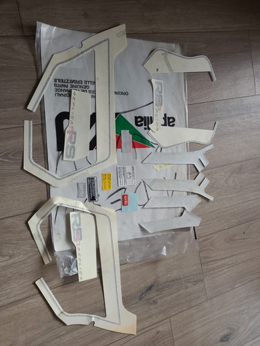 Adesivi aprilia argento - rs,