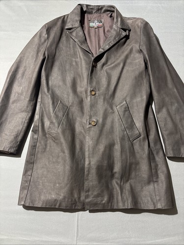 Cappotto vera pelle italiano - pelle,