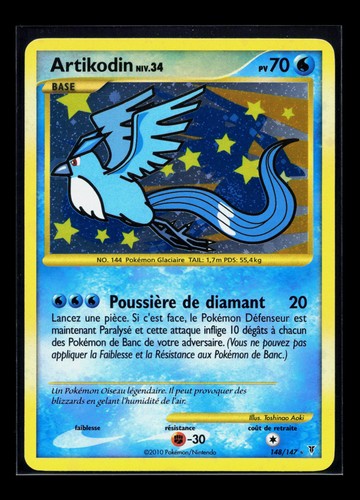 Carte pokémon artikodin - carte,