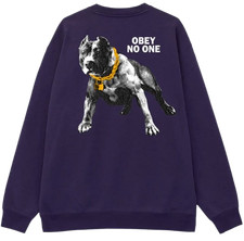 Felpa Obey No One Plum Perfect