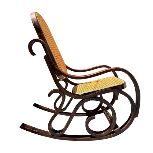 Sedia dondolo vintage - sedia, a