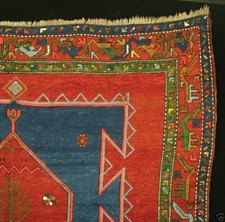 tappeto kazak caucasico antico 261x175. e,persiani turchi passatoie kilim nuovi