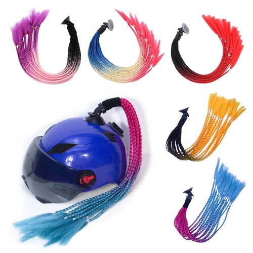 Casco moto trecce coda - , di
