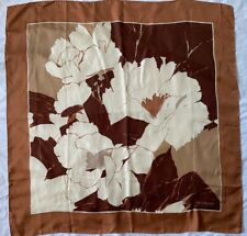 Foulard en soie VALENTINO vintage  scarf  90 cm x 90 cm 