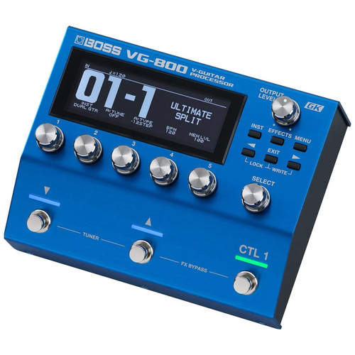 Boss 800 guitar processor - boss, v-guitar