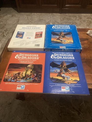 Dungeons dragons expert set - dungeons,