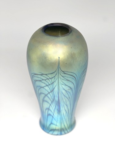 Vaso lucentezza blu - a,