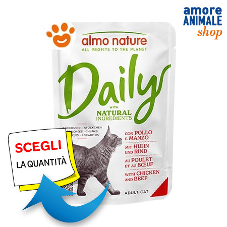 Almo nature cat daily - cat, pollo