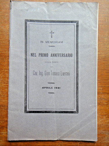 1901 cav ing gian - ing., tomaso