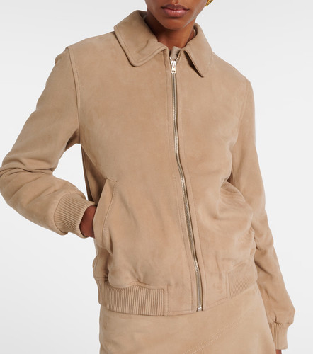 Giacca donna pelle beige