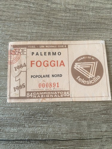 Palermo foggia 1984 - palermo-foggia, 1984/85