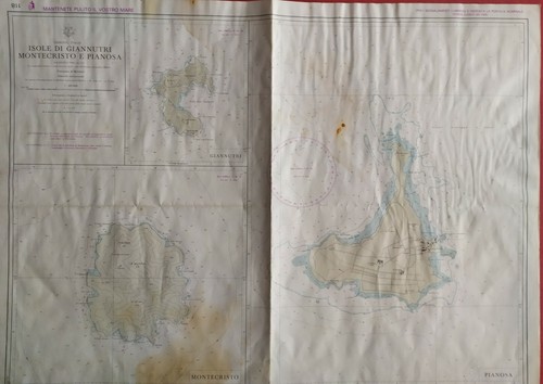 Carta nautica 118 isole - carta,
