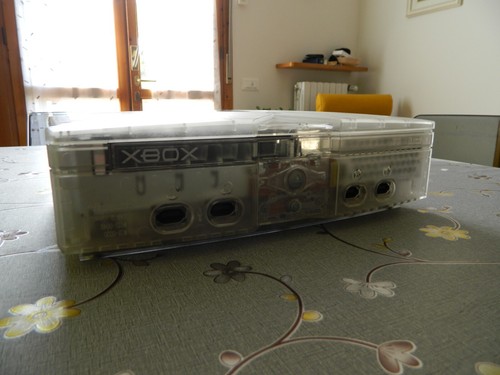 Xbox original crystal - -, leggi