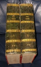 1858 Opere di Giambattista Vico. Sei volumi in due tomi. Con testo latino.