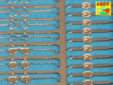 MW22 ABER MODELS 35A124 OCCHIALI E OROLOGI per SET UNIVERSALE 1/35