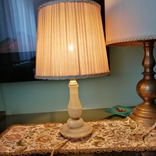Lampada tavolo ottone - lampada,