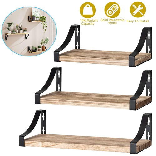 Set mensole parete legno - set, 3
