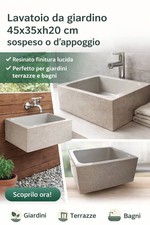 Lavatoio Giardino 45x35xH20 cm