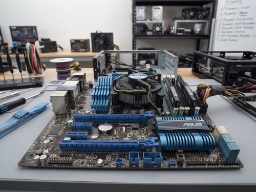 Scheda madre asus p8z68 lga - scheda,