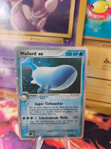 Carta pokemon card - carta, wailord