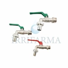 Rubinetto giardino 1 pollice a sfera 1 2 3/4" per esterno giardinaggio fontana