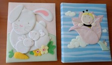 2 album fotografici per bebè/bimbo 25x30 - 30 fogli