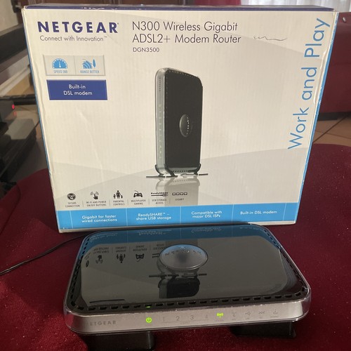 Netgear dgn3500 modem router - dgn3500,