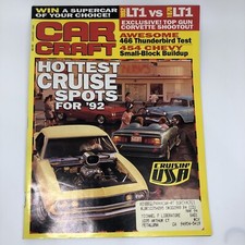 Car Craft Magazine January 1992 Hottest Cruise Spots For ‘92