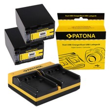 2x Batteria Patona +
