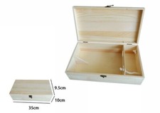 x Cassa Box Scatola In Legno Contenitore 2 Bottiglie Di Vino Spumante dfh