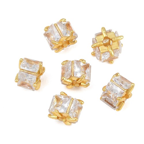 20pz cubic zirconia quadrato - 20pz,