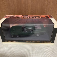 AUTOart 1/18 Ford Mustang GT390 1968 Bullitt Steve McQueen Model Car