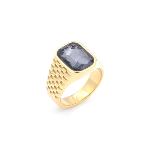 Anello uomo acciaio inox 316l - acciaio,