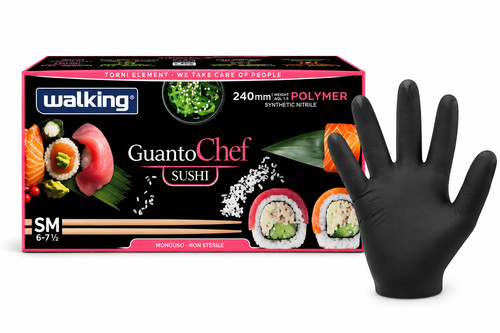 400 guanti chef sushi - guanti, misura