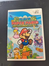 Super paper mario - paper, nintendo