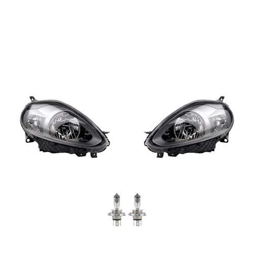 Set fari alogeni sinistro - set,
