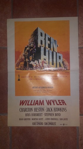 Locandina ben hur - hur, (1959)